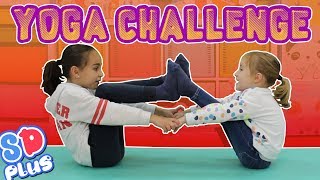 Yoga Challenge Andrea e Irene en SUPERDivertilandia [upl. by Eimrots957]