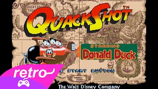 Full GamePlay Quackshot starring Donald Duck Sega MegadriveGenesis [upl. by Trilbee]