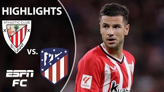 Athletic Club vs Atletico Madrid  LALIGA Highlights  ESPN FC [upl. by Mauer]