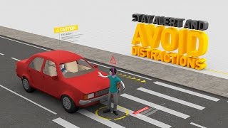 SAFE STEPS Road Safety Pedestrians [upl. by Handal57]