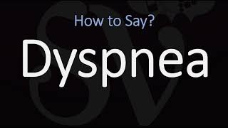 How to Pronounce Dyspnea CORRECTLY Meaning amp Pronunciation [upl. by Llener]