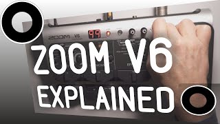 ZOOM V6 HANDS ON EXPLAINED  ALL FUNCTIONS REVIEW [upl. by Grosmark]