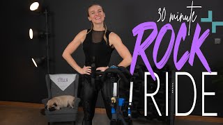 ENERGIZING ROCK RIDE  30 Minute Indoor Cycling Workout [upl. by Flinn]