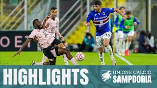 Highlights PalermoSampdoria 11 [upl. by Elleved471]