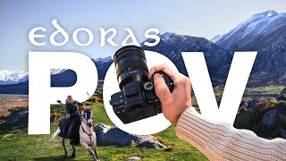 POV Photography Morning at Edoras  LOTR Filming Location [upl. by Amoihc]