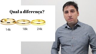 Qual a diferença do ouro 24K 18K 14K e 10k [upl. by Monda730]