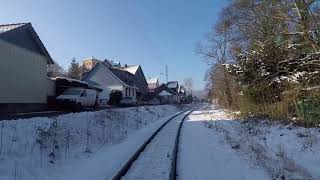 Brockenbahn im Winter [upl. by Edrahs]