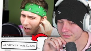 reacting to my old videos and crying lol [upl. by Seka736]