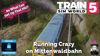 Running Crazy on Mittenwaldbahn  Railcar Showdown [upl. by Yellehs960]