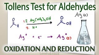 Tollens Reagent Silver Mirror Test for Aldehydes [upl. by Anairad]