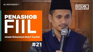 AlMuyassar 21  Penashob Fiil  Ustadz M Abduh Tuasikal [upl. by Goto739]