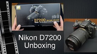 Nikon D7200 Unboxing [upl. by Squire]