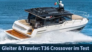 Cranchi T36 Crossover – 3 Kabinen auf 11 Meter [upl. by Ydisahc]