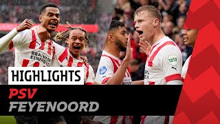 WHAT A GAME 🍿  Highlights PSV  Feyenoord [upl. by Idel]