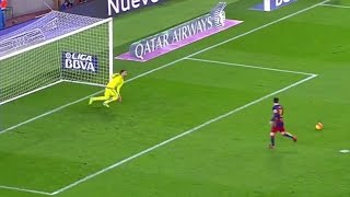 Lionel Messi Best Penalty Ever FC Barcelona vs Celta Vigo [upl. by Ornie677]