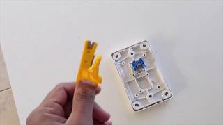 How to wire an Ethernet wall socket [upl. by Htebyram]