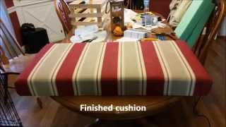 How to Cover a Cushion [upl. by Delwin]