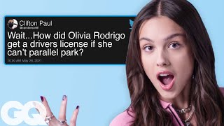 Olivia Rodrigo Replies to Fans on the Internet  Actually Me  GQ [upl. by Refiffej]