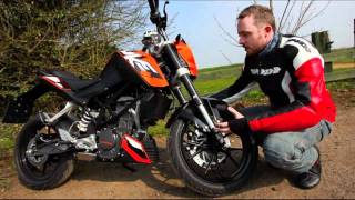 KTM 125 Duke first ride [upl. by Leach]