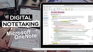 DIGITAL NOTETAKING Pt 2  OneNote [upl. by Alios]