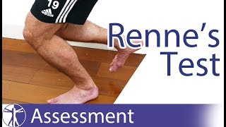 Rennes Test  Iliotibial Band Friction Syndrome ITBS [upl. by Gabbie106]