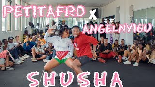 Babalevo ft Diamondplatinumz Shusha  Petit Afro x Angelnyigu Dance class In Tanzania [upl. by Enaed345]