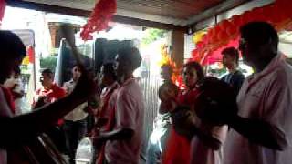 Hindu Wedding In Trinidad Tassa drumming [upl. by Toni]