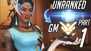 Educational Symmetra Unranked to GM  TipsTricks  Thought Process Pt 1 [upl. by Nylarahs]