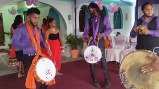 Phoenix Boyz Tassa Drummers  Cunupia Wedding [upl. by Seuqramed]