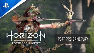 Horizon Forbidden West  Gameplay Trailer  PS4 Pro [upl. by Roon]