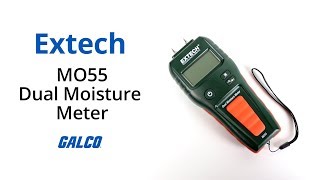 Extechs MO55 Dual Moisture Meter [upl. by Odelia]