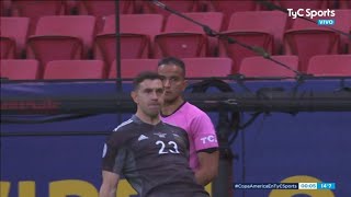 Penales de Argentina vs Colombia completo  Semifinal  Dibu Martínez estrella del partido [upl. by Admama]