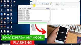 Sony Experia Flashing Tool 2020 Full Guide Flash Any Model [upl. by Annoerb]