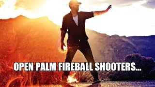 Open Palm Fireball Shooter  The Mini Pyro Fireshooter [upl. by Leerzej624]