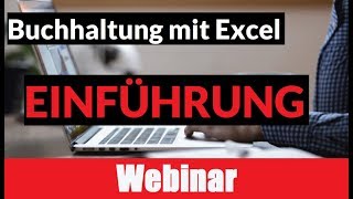 Buchhaltung Excel Einführung [upl. by Barri]