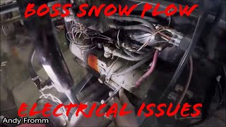 Boss Snow Plow Electrical Issues [upl. by Hanoj]