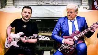 Trump vs Zelensky Guitar Battle Fan Made Video Edit [upl. by Llenrup]