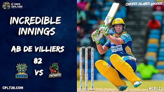 An AMAZING batting display by AB De Villiers at the Kensington Oval [upl. by Rior891]