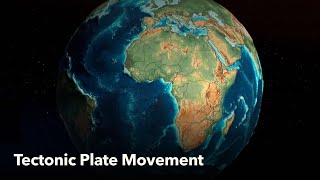 Animated Maps Tectonic Plate Movement [upl. by Soule]