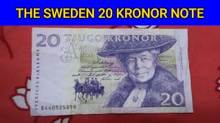 Sweden 20 Kronor Note  World Currencies [upl. by Franni735]