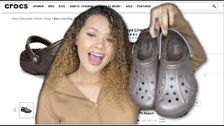 How I Clean My Fuzz Crocs  Fuzz Lined Crocs How To  Ep 01 [upl. by Rieth713]