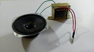 Experiment  Audio Amplifier using transformer [upl. by Casimir]