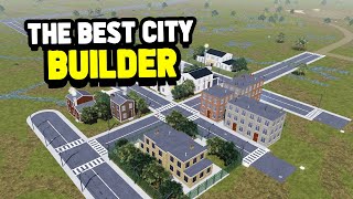 The BEST CITY BUILDER on Roblox [upl. by Ailero]