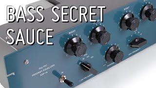 The history of the Pultec EQ low end trick [upl. by Faubion569]