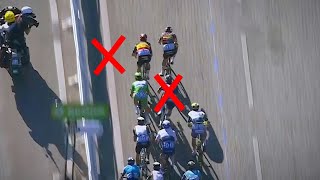 How Mark Cavendish got BOXED IN on ChampsÉlysées  Tour de France Stage 21 2021 [upl. by Gisele]