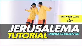 Jerusalema Dance Tutorial  Step by step [upl. by Showker383]