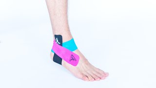 TRUETAPE® Ankle Stability  Kinesiology Tape Instruction [upl. by Anawyt]