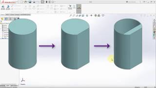 Advanced SOLIDWORKS Tutorial Shell [upl. by Ahsienot]