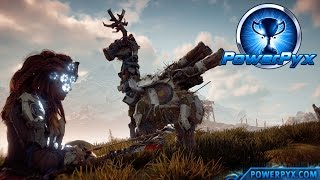 Horizon Zero Dawn  All Grazer Training Dummy Locations Downed 23 Grazer dummies Trophy Guide [upl. by Ephraim]