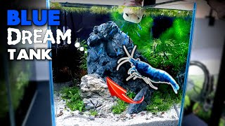 Aquascape Tutorial BLUE DREAM SHRIMP Nano Cube How To Planted Aquarium Step By Step Setup [upl. by Obeng260]